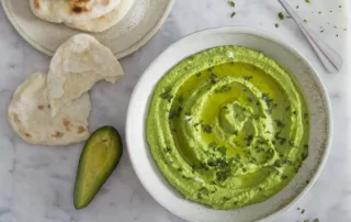 The Kitchen Doesn't Bite Spinach Hummus