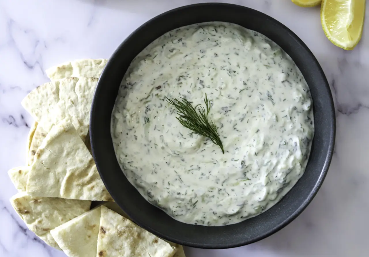 The Kitchen Doesn't Bite The Rest of The Yogurt, For Tzatziki