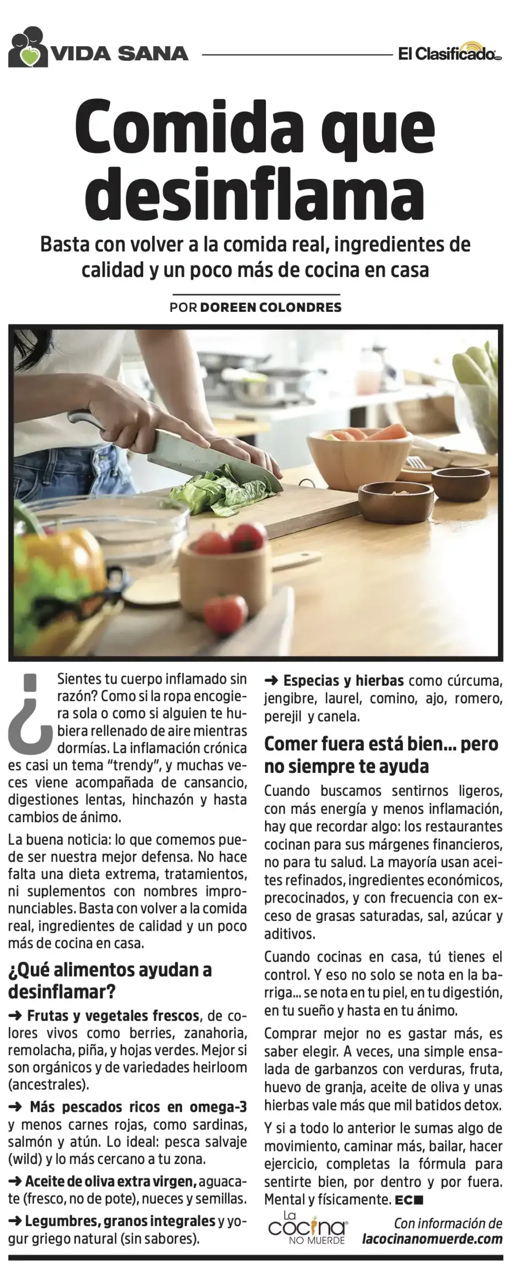 Doreen Colondres El Clasificado LA