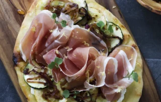 the kitchen doesnt bite r Ricotta Flatbread with Zucchini